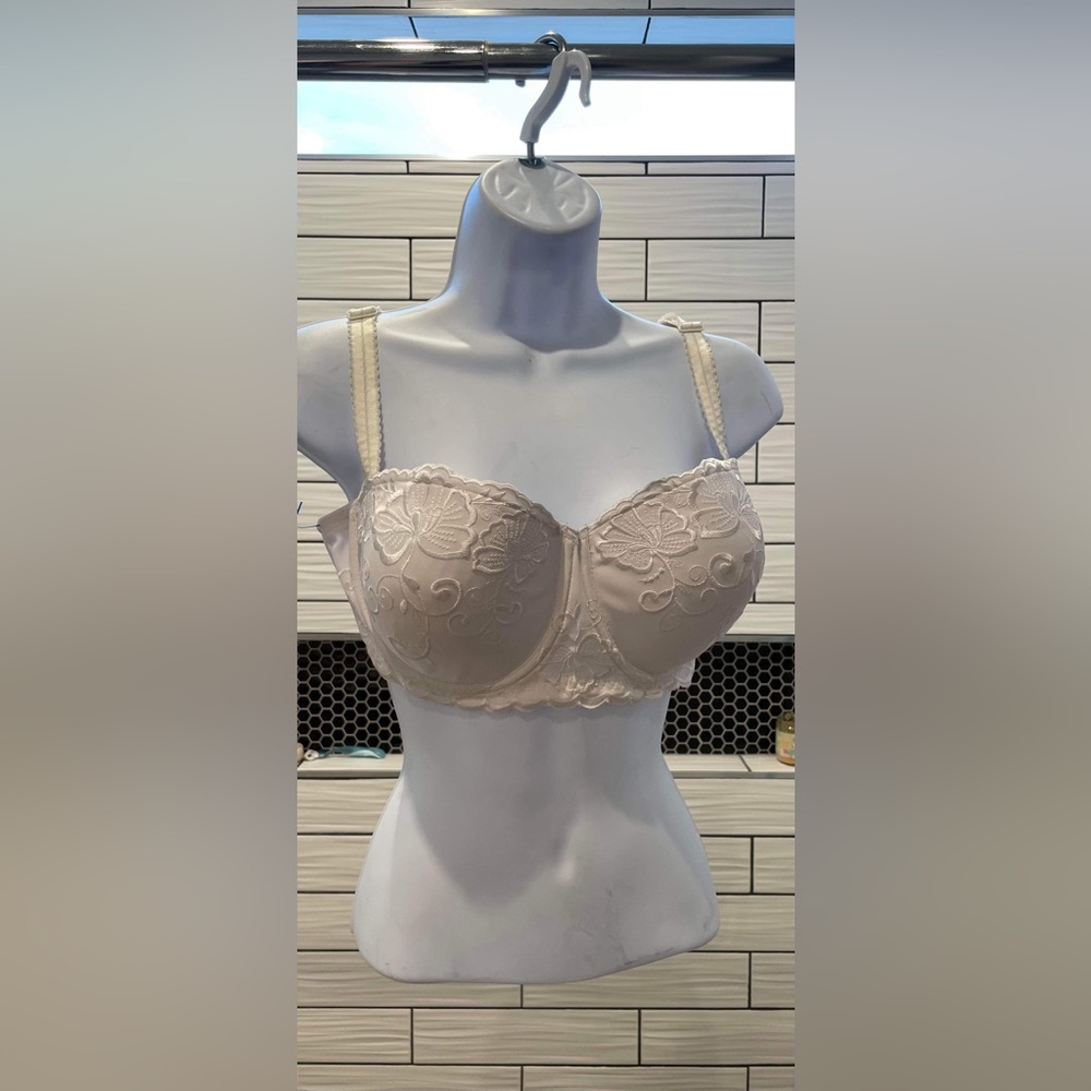 Embellished bra.